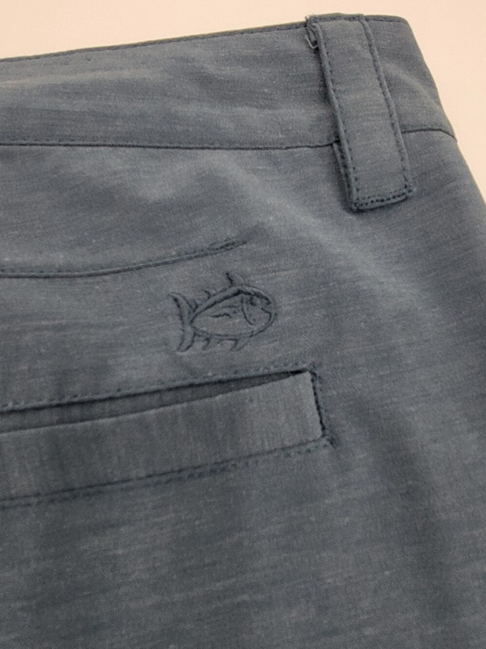 Southern Tide Men's Shorts Performance Tech Golf 35 Stretch Blue Lightweight - Picture 5 of 9